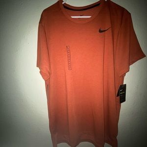 Nike XL DRI FIT burnt orange tee